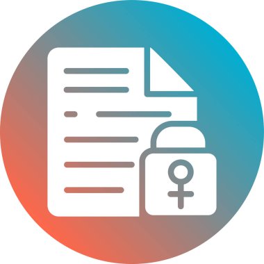 belge vektör simgesi modern basit illüstrasyon