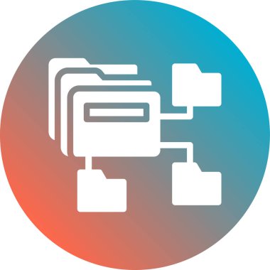 Modern simgenin vektör illüstrasyonu