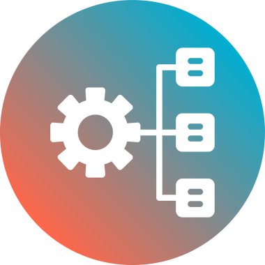 seo modern simgesinin vektör illüstrasyonu