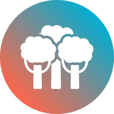 Bulut simgesi vektör illüstrasyonu