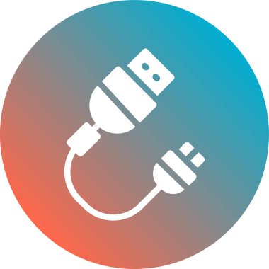 Dolgu simgesi vektör illüstrasyonu