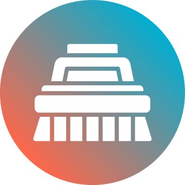 Modern yapı simgesinin vektör illüstrasyonu