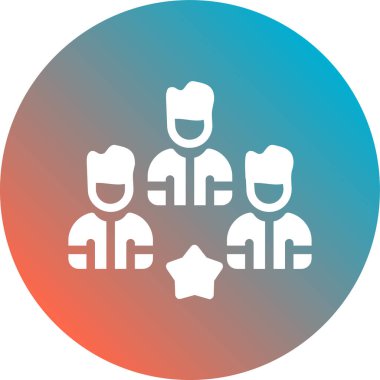 Moda Biçimli İnsanlar Simgesi İzole Arkaplan