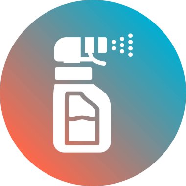 ilaç şişesi yuvarlanmış vektör simgesi