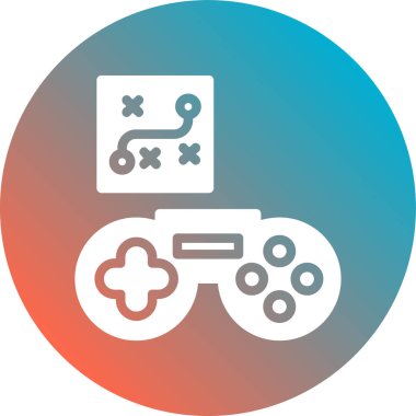 oyun simgesi vektör çizimi