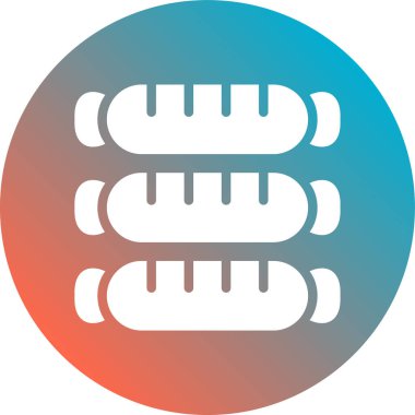 Bir sigara ile izole edilmiş bir çizgi resim çizimi