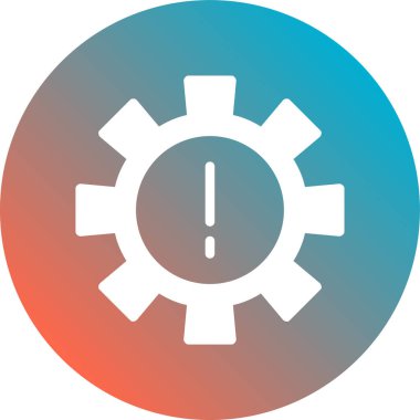 Ayarlar. Web simgesi basit illüstrasyon