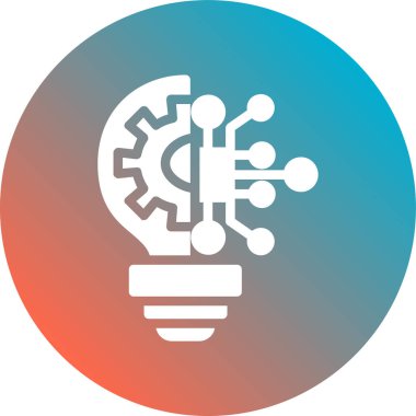 Modern bir simgenin vektör illüstrasyonu