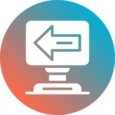 seo modern simgesinin vektör illüstrasyonu