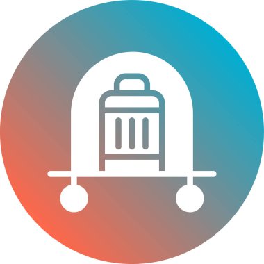 tren simgesi vektör illüstrasyonu