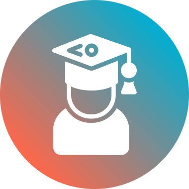 Eğitim simgesinin vektör illüstrasyonu