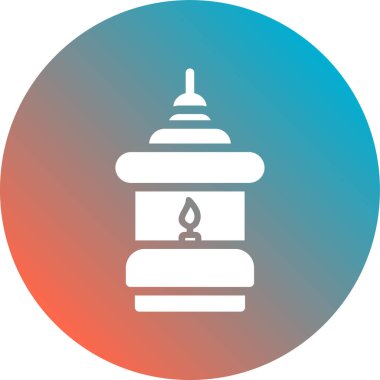 Mum. Web simgesi basit illüstrasyon