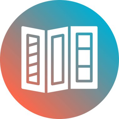 Kitap simgesinin vektör illüstrasyonu