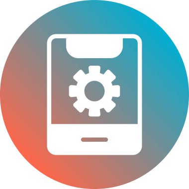 seo modern simgesinin vektör illüstrasyonu