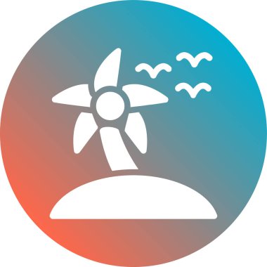 Güneş simgesinin vektör illüstrasyonu