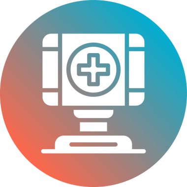 tıbbi simge, vektör illüstrasyonu