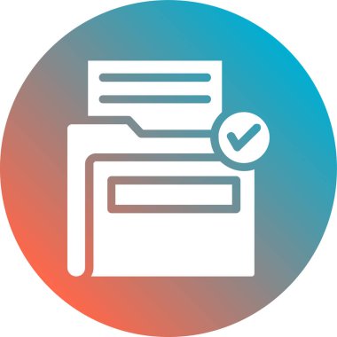 Kontrol listesi simgesi soyut arkaplanda izole edildi