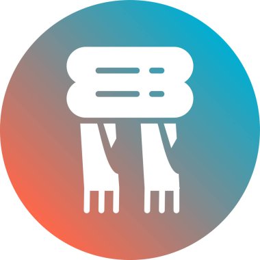 Modern b 'nin vektör illüstrasyonu eksik simgesi