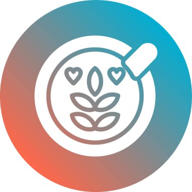 Bir kalp simgesinin vektör illüstrasyonu