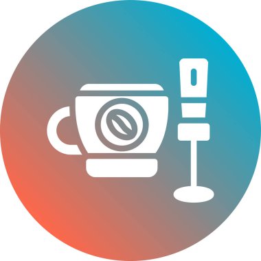 Çay. Web simgesi basit illüstrasyon