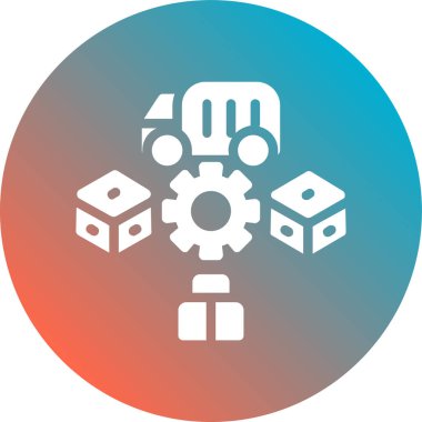 Beyaz dişli ve iki parça karton kutu.