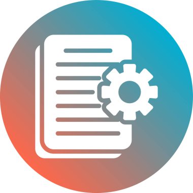 dosya biçimi simgesi, vektör illüstrasyonu