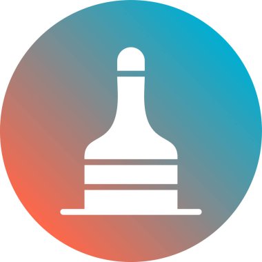 Satranç ikonu vektör illüstrasyonu