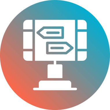 Seo simgesinin vektör illüstrasyonu