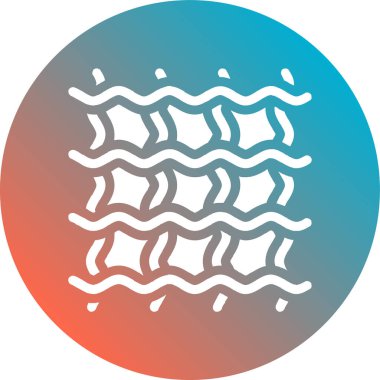 Deniz simgesinin vektör illüstrasyonu