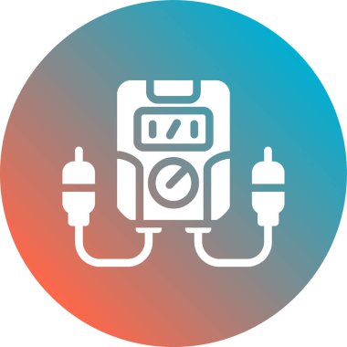 b gazının vektör illüstrasyonu