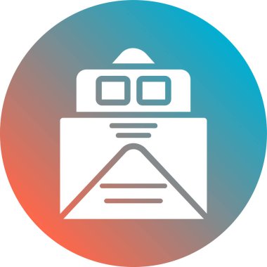 Kamera simgesinin vektör illüstrasyonu