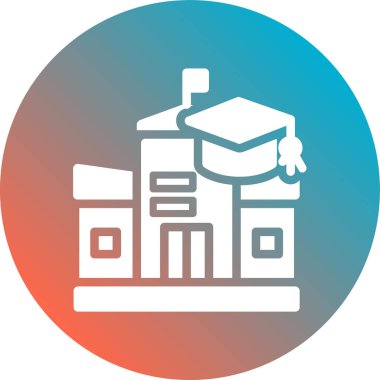 Eğitimin vektör illüstrasyonu modern simge