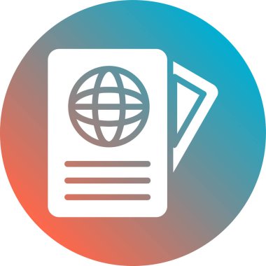 Modern simgenin vektör illüstrasyonu