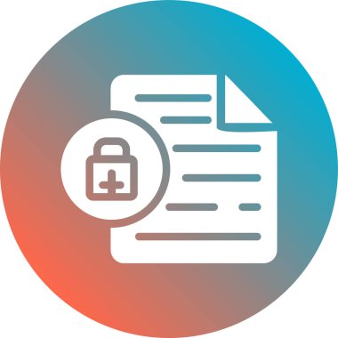 belge vektör simgesi modern illüstrasyon