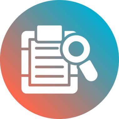 Belge. Web simgesi basit illüstrasyon