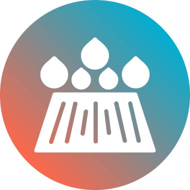 Vektör illüstrasyonu, simge ögesi arkaplanı