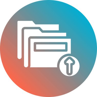 Vektör dizin simgesi, illüstrasyon