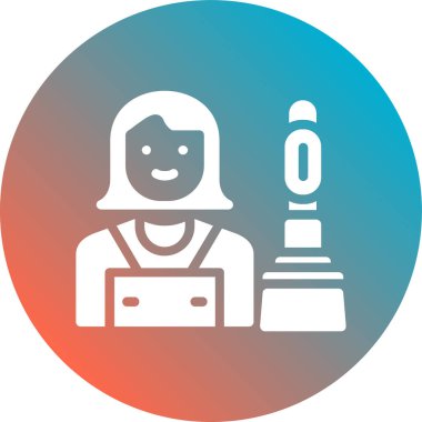 Elinde kahve çantası olan bir kadın.