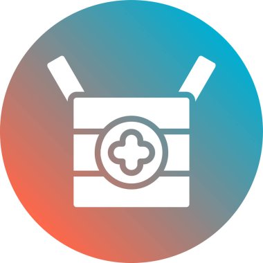 Tıbbi simgenin vektör illüstrasyonu