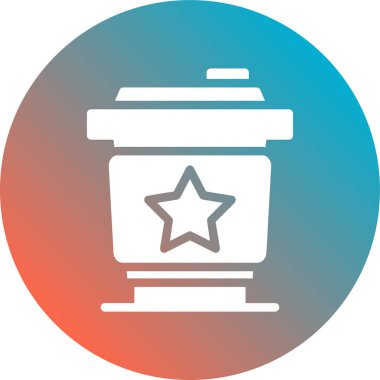 Bir yıldızın vektör çizimi