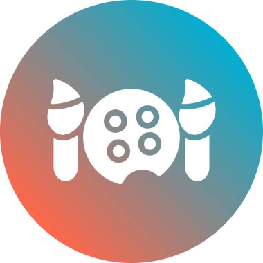 Modern b 'nin vektör illüstrasyonu oyun simgesinden yoksun