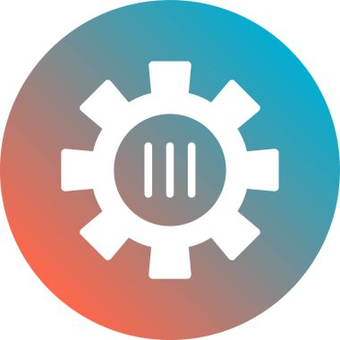 Simge, vektör illüstrasyonu ayarlanıyor