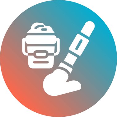 Modern b 'nin vektör illüstrasyonu eksik simgesi