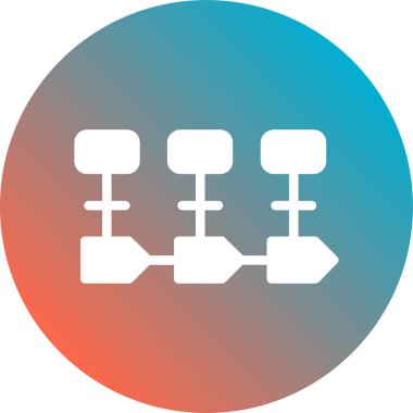 seo modern simgesinin vektör illüstrasyonu