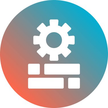 Modern simgenin vektör illüstrasyonu