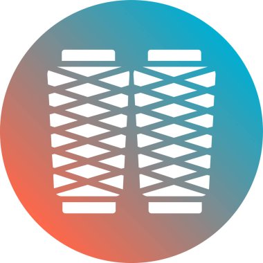 Modern b 'nin vektör illüstrasyonu eksik simgesi