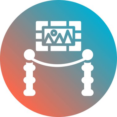 şebeke. Web simgesi basit illüstrasyon