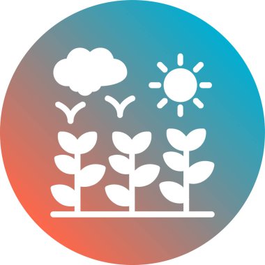 Modern b 'nin vektör illüstrasyonu bitkinin ikonundan yoksun