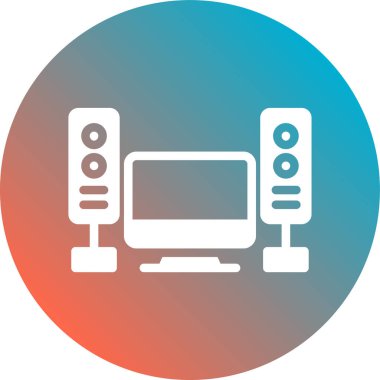 Modern simgenin vektör illüstrasyonu