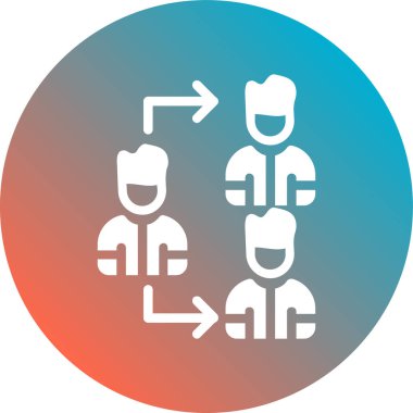 Beyaz arkaplanda izole edilmiş modayı gösteren vektör illüstrasyon simgesi